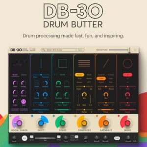 XLN Audio「DB-30」ループにも生ドラムにも即効！6モジュール＋Magnitude一括コントロールで、ドラムに瞬時にパンチと個性を加える即戦力プロセッサー｜DTMプラグインセール