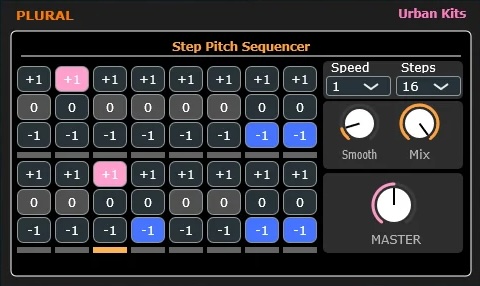 Urban Kits「Plural」リアルタイムで音程を操り、静的なループを躍動的なサウンドへ変えるピッチシーケンサーエフェクト｜DTMプラグインセール