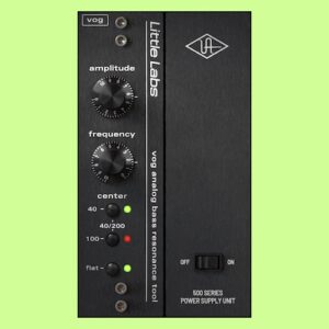 Universal Audio「Little Labs - Voice of God」低域チューニングの秘密兵器！共鳴フィルタリングでキックや808に圧倒的な重低音を加える低域プロセッサー｜DTMプラグインセール