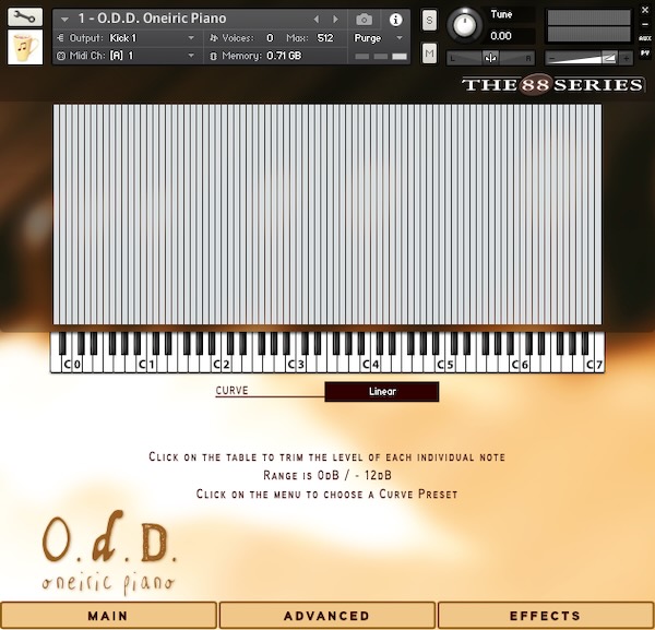 Chocolate Audio「O.D.D. Grand Piano for Kontakt」Yamaha C6を個性的な視点で収録！Oneiric・Dark・Dreamyの3音色で楽曲の表情を自在に変える、完璧さよりも“温度”を大切にしたピアノ音源｜DTMプラグインセール