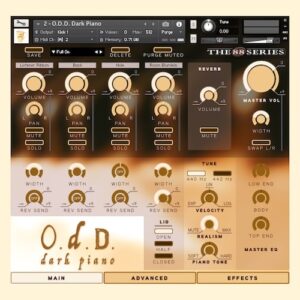 Chocolate Audio「O.D.D. Grand Piano for Kontakt」Yamaha C6を個性的な視点で収録！Oneiric・Dark・Dreamyの3音色で楽曲の表情を自在に変える、完璧さよりも“温度”を大切にしたピアノ音源｜DTMプラグインセール
