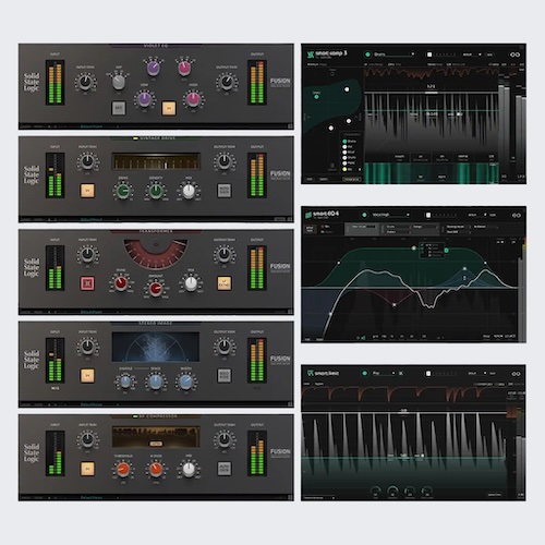 SSL x sonible「Synergy Bundle」アナログ機材の質感を再現するFusion系プラグインとAIミキシングツールを一括導入できる実践型バンドル｜DTMプラグインセール