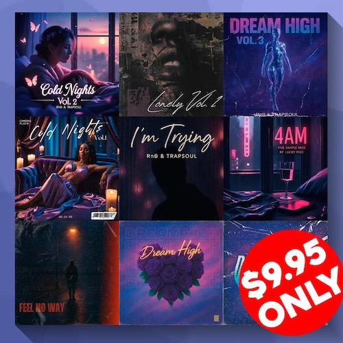 Audio Elixir「RnB & Trapsoul 10-In-1 Bundle」メロディ・ステム・MIDIを網羅！エモーショナルなR&BとTrapsoul制作を実現する高品質サンプルコレクション｜DTMプラグインセール