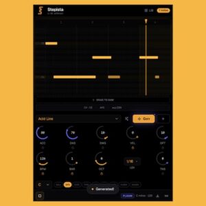 Mr Jefferson「Stepista」音楽理論とユークリッド・リズムを活用し、ワンクリックで実用的なMIDIパターンを生成できる次世代プラグイン｜DTMプラグインセール