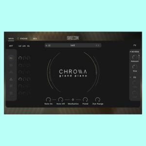 Sonuscore「CHROMA – Grand Piano」ヤマハC3を23以上のベロシティレイヤーで徹底収録、4マイク＆独自エンジン搭載の次世代Kontaktピアノ音源｜DTMプラグインセール