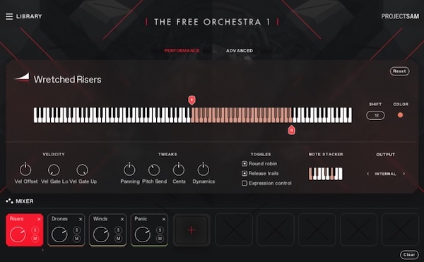 ProjectSAM「The Free Orchestra」迫力あるホルン、緊張感のあるストリングス、幻想的なコーラスまで網羅!14種類のシネマティック音色を収録したオーケストラ音源|DTMプラグインセール