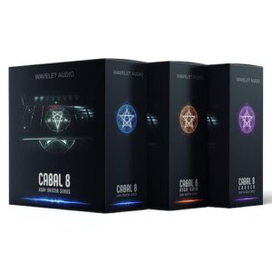 Wavelet Audio「Cabal 8: Full」メタル・ロックからシネマティックサウンドまで幅広く対応！8弦ギターの圧倒的な重低音とリアルな演奏ニュアンスを完全再現するKontakt音源｜DTMプラグインセール