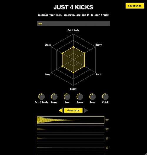 Just 4 Noise「Just 4 Kicks」サンプル探しに何時間も費やす時代は終わり！DAW内で理想のキックを数秒で生成できるワンショット型プラグイン｜DTMプラグインセール