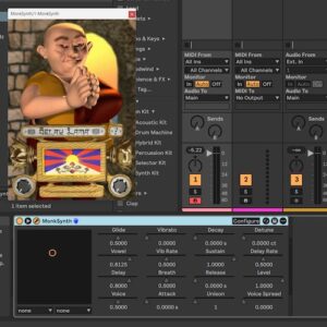 JonET「MonkSynth」Delay Lamaの系譜を継ぐ！FOF合成で僧侶の詠唱をリアルに再現するモノフォニック・ボーカルシンセ｜DTMプラグインセール