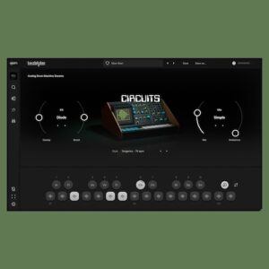 Ujam「Circuits」70年代のアナログ・ドラムマシンの温かみとグルーヴを現代制作に取り入れるレトロ志向ビートメイカー音源｜DTMプラグインセール