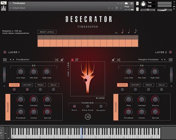 Fallout Music Group「Desecrator」重厚なヒット音と不気味なテクスチャで映像を強化!ホラー・アクション・トレーラー制作に最適なダーク系シネマティック音源|DTMプラグインセール