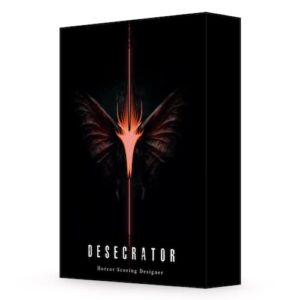 Fallout Music Group「Desecrator」重厚なヒット音と不気味なテクスチャで映像を強化！ホラー・アクション・トレーラー制作に最適なダーク系シネマティック音源｜DTMプラグインセール