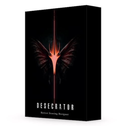 Fallout Music Group「Desecrator」重厚なヒット音と不気味なテクスチャで映像を強化！ホラー・アクション・トレーラー制作に最適なダーク系シネマティック音源｜DTMプラグインセール