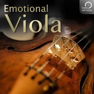 Best Service「Emotional Viola」コンテクスチュアル・サンプリングによる自然な演奏感が魅力！リアルなボウイングとTrue Legatoで感情豊かな演奏を実現する高品質ソロ・ヴィオラ音源｜DTMプラグインセール