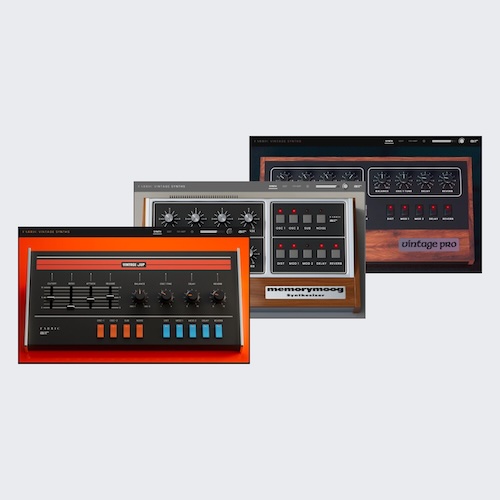 AIR Music Technology「Fabric Vintage Synths Vol. 1」名機アナログポリシンセ3種を収録し、DAWとMPCの両方で本格ビンテージサウンドを実現するソフト音源｜DTMプラグインセール