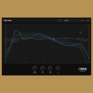 Orra Audio「Orra Tone Zone」ミックスのトーナルバランスを可視化し自動補正まで完結する次世代オールインワン音質改善プラグイン｜DTMプラグインセール