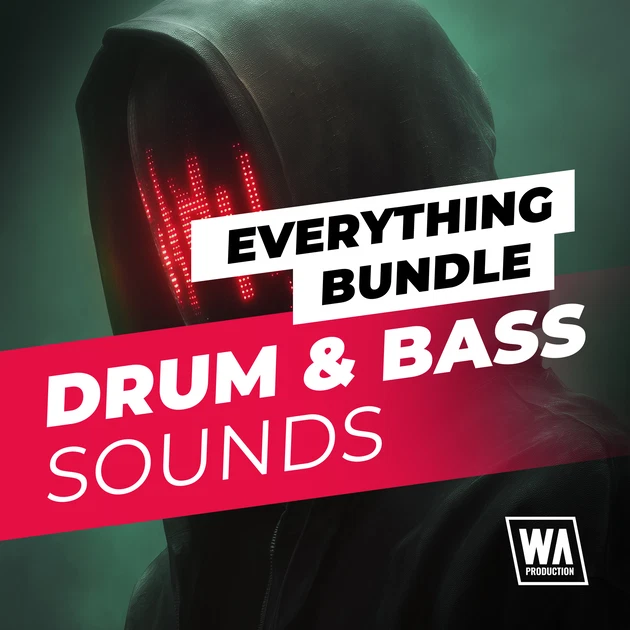 W. A. Production「Everything Bundle: Drum & Bass Sounds」3,000以上の高品質サウンドと15種類のサンプルパックを収録した、ドラムンベース制作のための究極オールインワンバンドル｜DTMプラグインセール