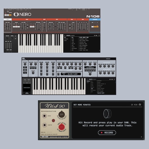 Neiro「NVerb90, NX8, N106」自宅のDAWから本物のアナログ機材を遠隔操作できる革新的サービス！デジタル制作に温かみと質感を加える新しい音楽制作体験｜DTMプラグインセール