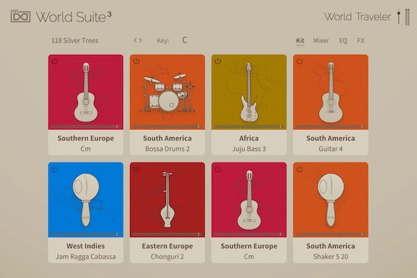 UVI「World Suite 3」430楽器・ボイス・統合ループ機能まで搭載!30種類の民族楽器と12,000以上のループを収録した総合ワールド音源|DTMプラグインセール