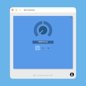 CIS DSP Factory「Betty Baby」ステレオの広がりと定位を自在に操る無料ミッドサイド・マトリクスプラグイン｜DTMプラグインセール
