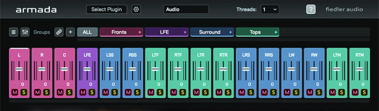 Fiedler Audio「Armada」VST3プラグインをDolby Atmosや22.2chなどあらゆるイマーシブフォーマットで活用できる革新的プラグインラッパー|DTMプラグインセール