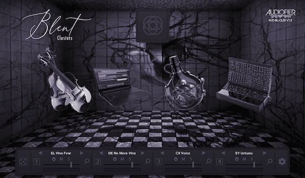 Audiofier「Blent 3」4レイヤーとBlenderエンジンで進化するサウンドを実現！緊張感あふれるクラスターサウンドを直感操作で作れるKontakt音源｜DTMプラグインセール