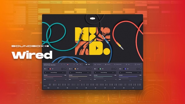 Audiomodern「Wired: Soundbox Instrument」ローファイの温もりとアナログの揺らぎを1つに凝縮!ドリームポップやチル系に最適な、ビットリダクションの質感が映えるローファイ・シンセ|DTMプラグインセール