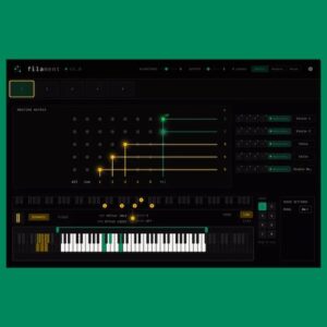 Forma Labs Audio「filament（Free Beta Access）」1つのDAWトラックで最大64音源を自在にルーティング！コード入力だけで自然なパート分離とフルオーケストレーションを実現するリアルタイムMIDIプラグイン｜DTMプラグインセール