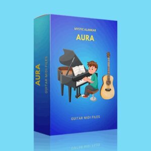 Mystical Alankar「Aura – Guitar MIDI Files」120種類のギタースタイルMIDIと対応WAVを収録！キー・BPM明記済みで曲の土台がすぐ完成する実践型ループ集｜DTMプラグインセール