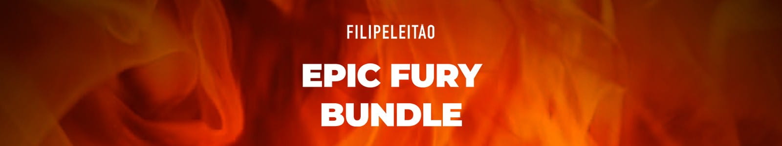 Filipe Leitao「Epic Fury Bundle」スタッカート主体の攻撃的ストリングスと、地鳴りのように響く重厚ドラムを組み合わせ、トレーラー級の緊張感と推進力を瞬時に生み出すシネマティック特化型リズムバンドル｜DTMプラグインセール