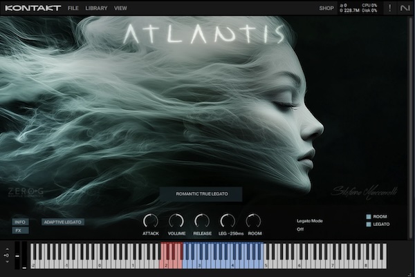 Zero-G「Ethera Gold Atlantis 3.5」壮大なファンタジー音楽を彩る究極の女性ボーカルライブラリ