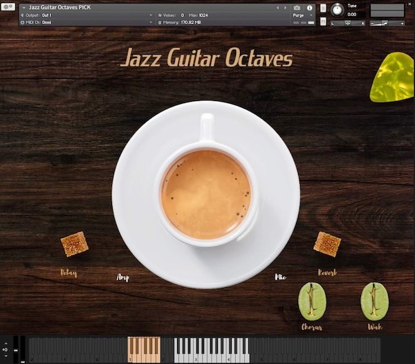 Have Audio「Jazz Guitar Octaves」アンプの温かみと弦の生鳴りを自在にブレンド！ジャズの象徴“オクターブ奏法”をリアルに再現するギター音源｜DTMプラグインセール