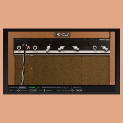 neampmod「NEAMPMOD The Tweed」1957年製5E3 Deluxeの回路挙動をそのままDAWへ！電源サグやチャンネル干渉まで再現する本格派アンププラグイン｜DTMプラグインセール