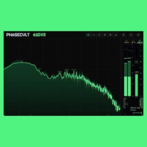 PHASECVLT「AUGVR」音を“見る”ことで判断が変わる！6つの可視化モードと本格LUFSメーターを搭載したリアルタイム解析プラグイン｜DTMプラグインセール