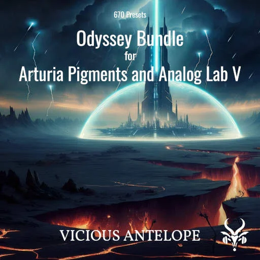 VICIOUS ANTELOPE「The Odyssey Bundle」全17タイトル、670プリセットを一挙収録！ダークでシネマティックな音世界を構築できる総合プリセット集｜DTMプラグインセール