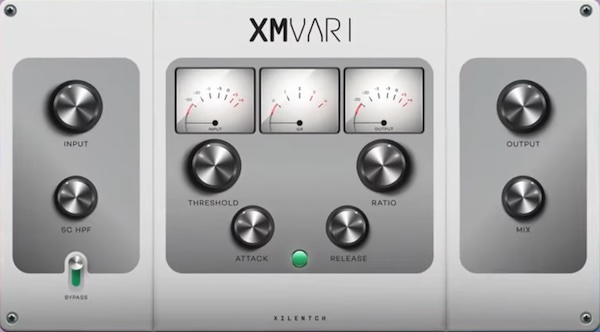 Xilentch「XMVari - Mastering Vari-Mu Tube Compressor」信号に合わせて自然に呼吸するチューブ挙動！新世代のマスタリング用Vari-Muコンプレッサー｜DTMプラグインセール