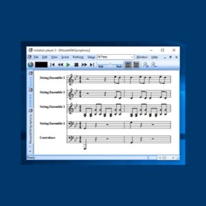 Notation Software「Notation Player 5」MIDIファイルを楽譜表示しながら再生できる便利ツール｜DTMプラグインセール