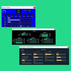 Virtual Robot「Beat, PinchFX, Breathalyzer」リズム自動生成、ピンチハーモニクス再現、ブレス表現まで網羅するVirtual Robot製VST3プラグイン｜DTMプラグインセール