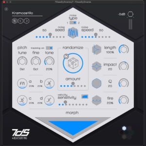 BEATSURFING「7DeadlySnares」スネアサンプル探しを終わらせる！7つのスネアエンジンで理想のスネアを作れるスネア専用プラグイン｜DTMプラグインセール