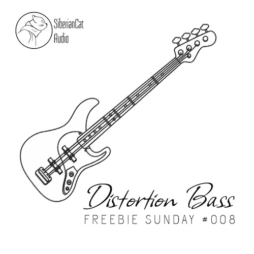 SiberianCat Audio「Distortion Bass – FREE Instrument Library for Audiomodern Soundbox Sampler (Freebie Sunday #008)」Taurusディストーションで録音した荒々しいベース音源｜DTMプラグインセール