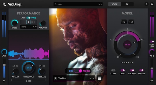 Soundlabs.ai「MicDrop Classic」声を別のボーカルや楽器サウンドにリアルタイムで変換できるAIプラグイン！ボーカル制作・作曲・サウンドデザインまで広がる新しい音作りツール｜DTMプラグインセール