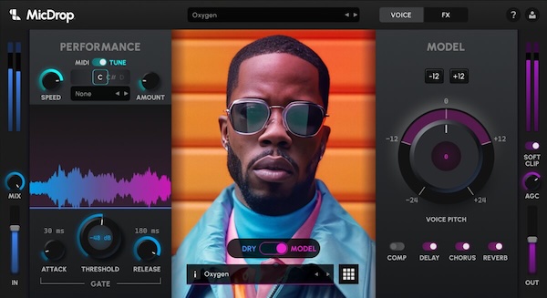 Soundlabs.ai「MicDrop Classic」声を別のボーカルや楽器サウンドにリアルタイムで変換できるAIプラグイン！ボーカル制作・作曲・サウンドデザインまで広がる新しい音作りツール｜DTMプラグインセール