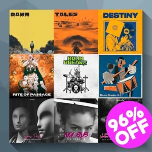 Ric Beats And Nioredelic「10in1 Vintage Soul And RnB Bundle」ヴィンテージソウルの温かさと現代R&Bの洗練を一括収録！1400超のWAVと豊富なステムで楽曲の骨組みから仕上げまで支える大容量サンプルバンドル｜DTMプラグインセール