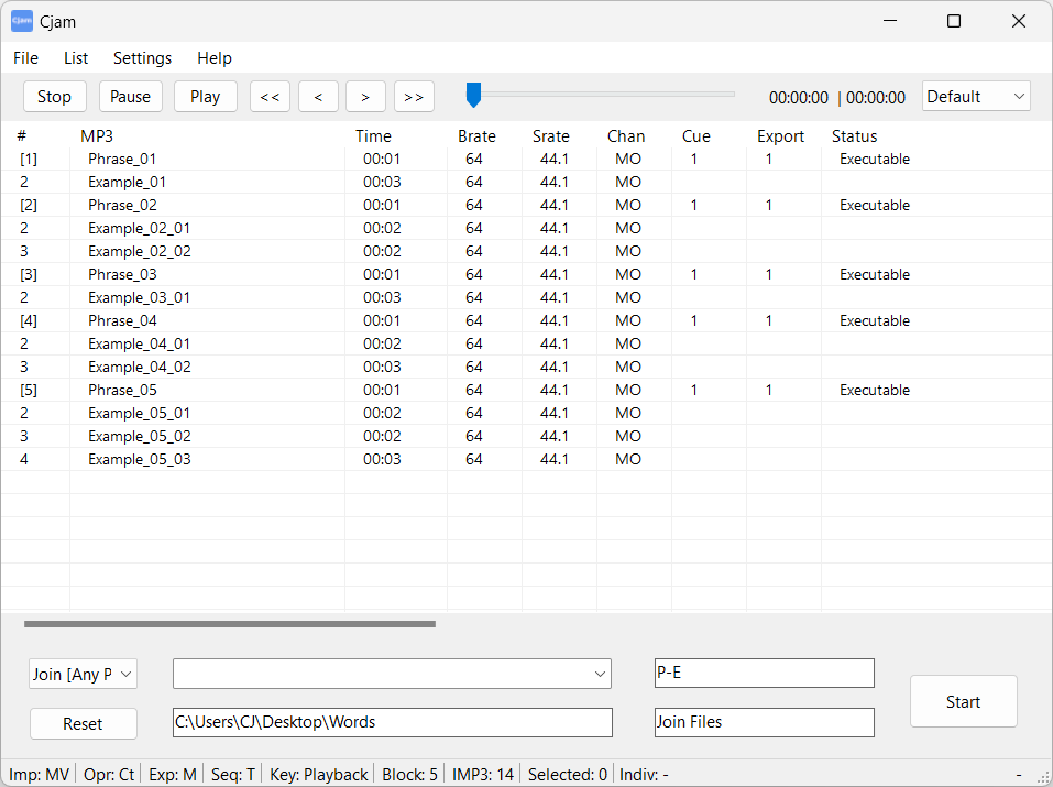 cutandjoin「Cjam」再エンコード不要でMP3を高速編集できる軽量Windowsソフト｜DTMプラグインセール