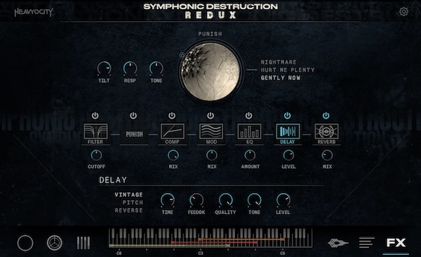 Heavyocity「Symphonic Destruction Redux」130以上の厳選サウンドソースと212プリセットを搭載！ハイブリッド・オーケストラの圧倒的破壊力を、シンプルかつ高速なワークフローで即座に形にする次世代シネマティック音源｜DTMプラグインセール