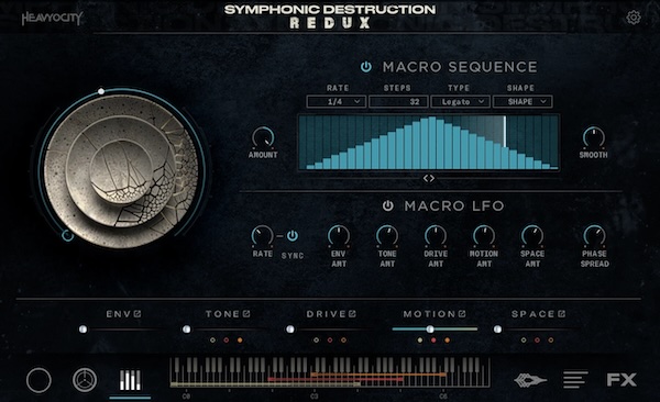 Heavyocity「Symphonic Destruction Redux」130以上の厳選サウンドソースと212プリセットを搭載！ハイブリッド・オーケストラの圧倒的破壊力を、シンプルかつ高速なワークフローで即座に形にする次世代シネマティック音源｜DTMプラグインセール