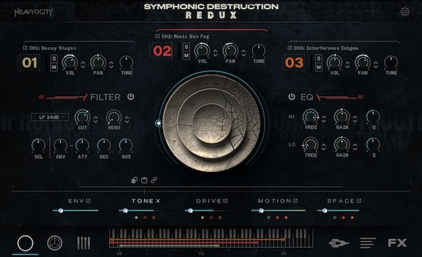 Heavyocity「Symphonic Destruction Redux」130以上の厳選サウンドソースと212プリセットを搭載！ハイブリッド・オーケストラの圧倒的破壊力を、シンプルかつ高速なワークフローで即座に形にする次世代シネマティック音源｜DTMプラグインセール