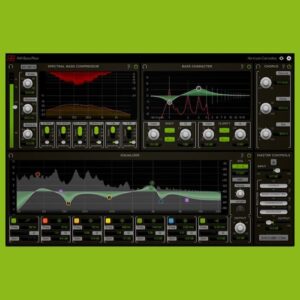 Harrison「Bass Flow」ベースの太さ・芯・抜けを一括でコントロール！ピッチ追従型EQと6バンド・スペクトラルコンプレッサーを搭載したベース専用チャンネルストリップ｜DTMプラグインセール