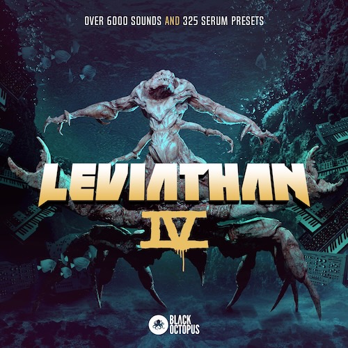 Black Octopus Sound「Leviathan 4」Trap・Dubstep・Houseに対応した大容量パック！9GB超・6,500以上のサンプルを収録した総合サウンドライブラリ｜DTMプラグインセール