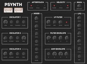 Home Records Label「PSynth / PSynth 2」3オシレーター搭載のシンプル設計と、複数LFO・エフェクトまで拡張した進化版ポリフォニックVST｜DTMプラグインセール